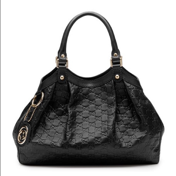 Gucci Sukey Black Shoulder Bag